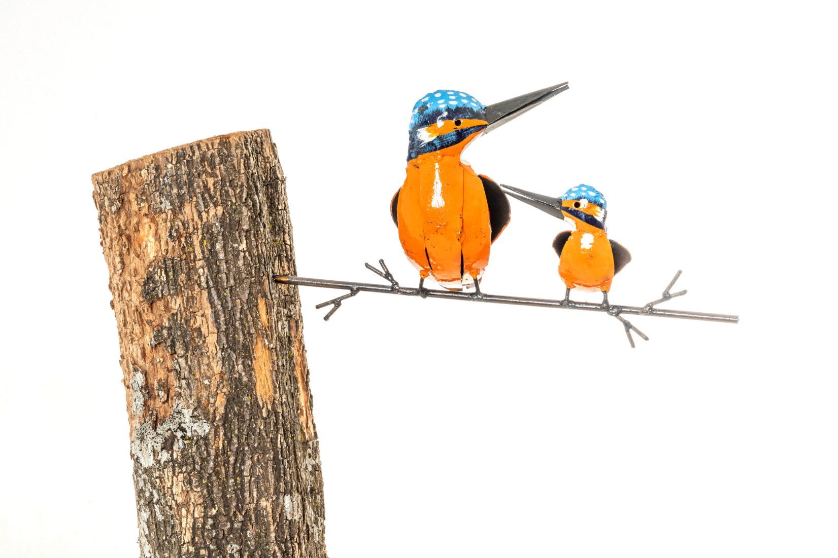 IJSVOGELTJES OP TAK - STREET ART - FAIRTRADE