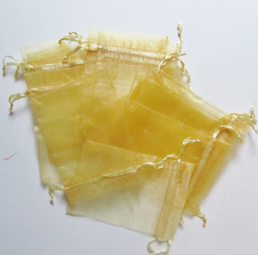 ORGANZA ZAKJE - GOUDGEEL