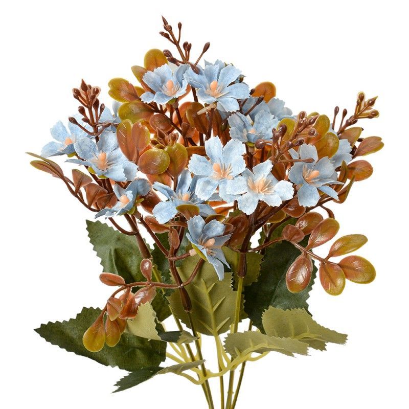 CLAYRE & EEF - KUNST BOEKETJE BLAUW