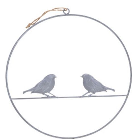 OPRUIMING - VOGELTJE & VLINDER - HANG DECORATIE (3) NU 4 EURO