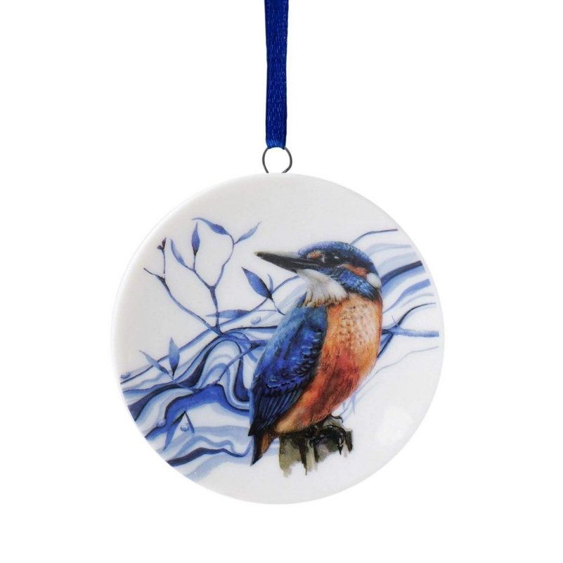 IJSVOGEL HANGER  - THE BEAUTY - HEINEN DELFTS BLAUW