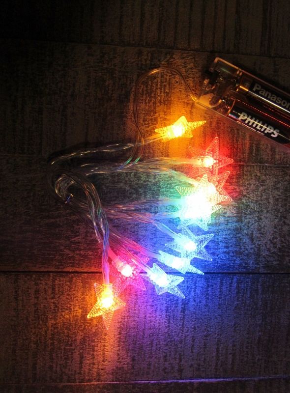 STERRETJES LED SNOERTJE - MIX KLEUR