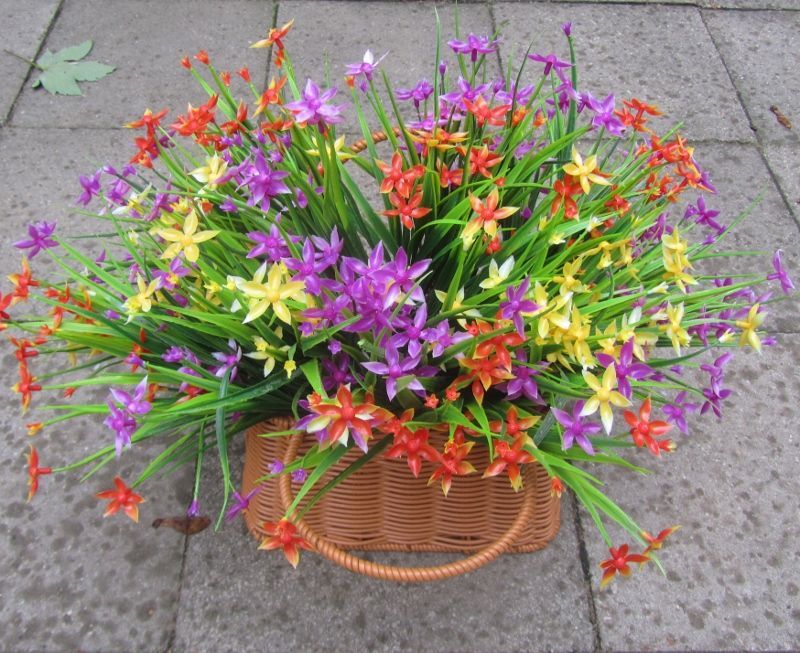FLEURIGE - KUNST BLOEMENTAKJES - GEEL