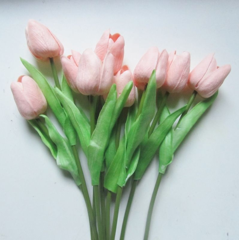 TULPJES - REAL TOUCH - ZALM ROZE