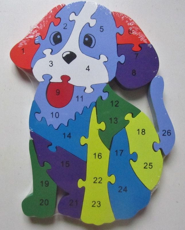 PUZZEL HOND - CIJFERS & LETTERS