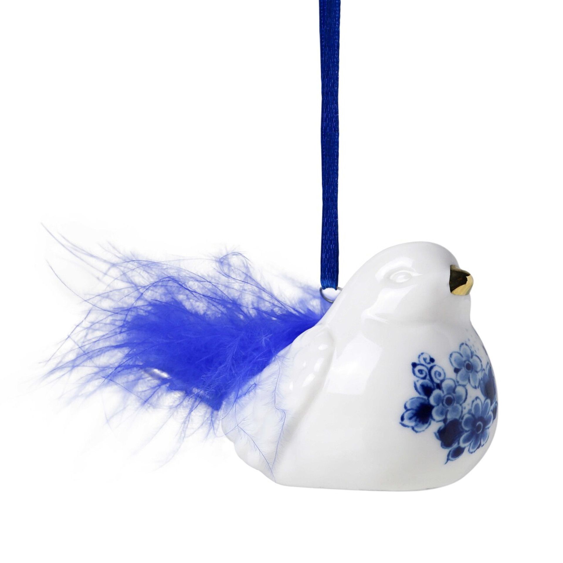 HEINEN DELFTS BLAUW - HANG VOGELTJES