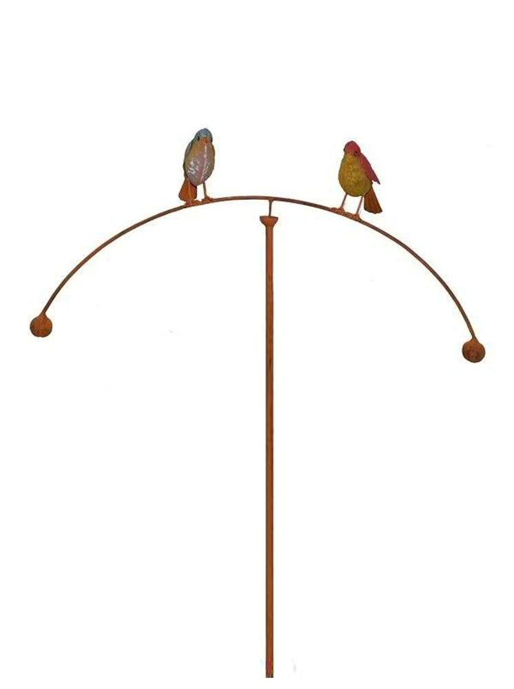 VOGELS OP EVENWICHTS  STEKER  - ROEST DESIGN