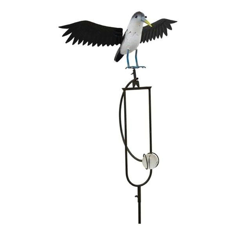 EVENWICHTS TUINSTEKER VOGEL  142 CM.