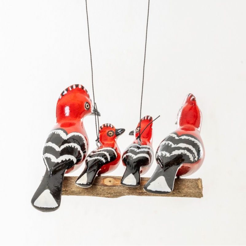 HOP FAMILIE - HOUT - HANDMADE - FAIRTRADE.