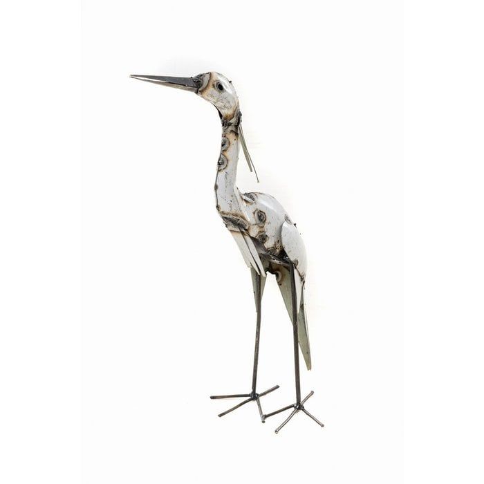 REIGER - STREETART - HANDMADE - FAIRTRADE - WIT