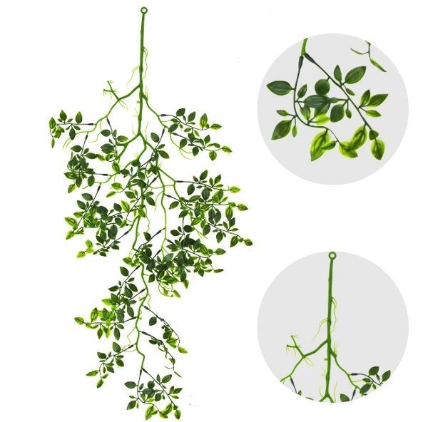 DONKER GROENE TAK - KUNST - HANGING GARDEN