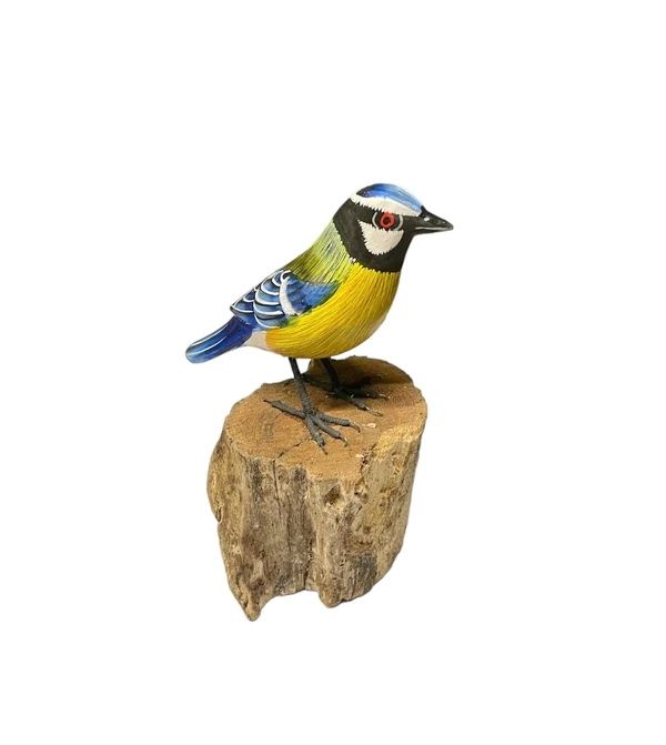 PIMPELMEESJE - HOUT - HANDMADE