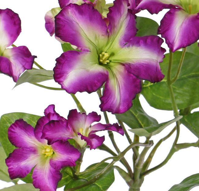 PRACHTIGE KUNST PETUNIA PLANT - PAARS