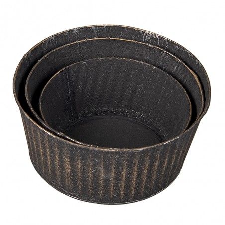 CLAYRE & EEF - SET ZWARTE ZINKEN BAKKEN - VAN 19,50 NU 9,50