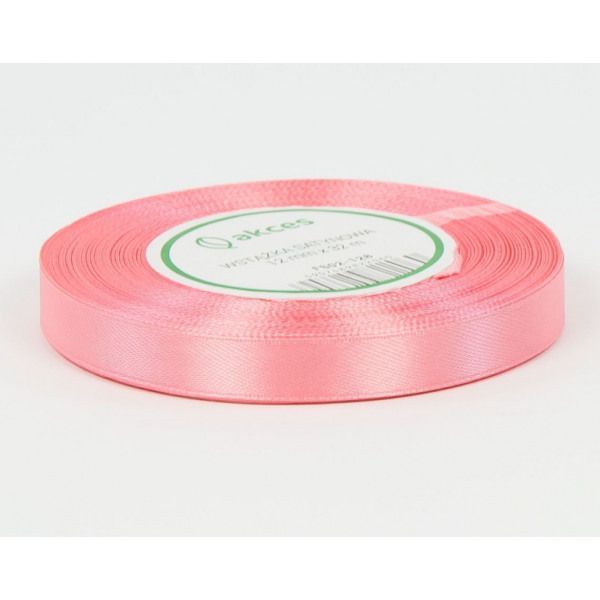 KOOPJE - SATIJN LINT - ROZE - 33 METER - 1 EURO