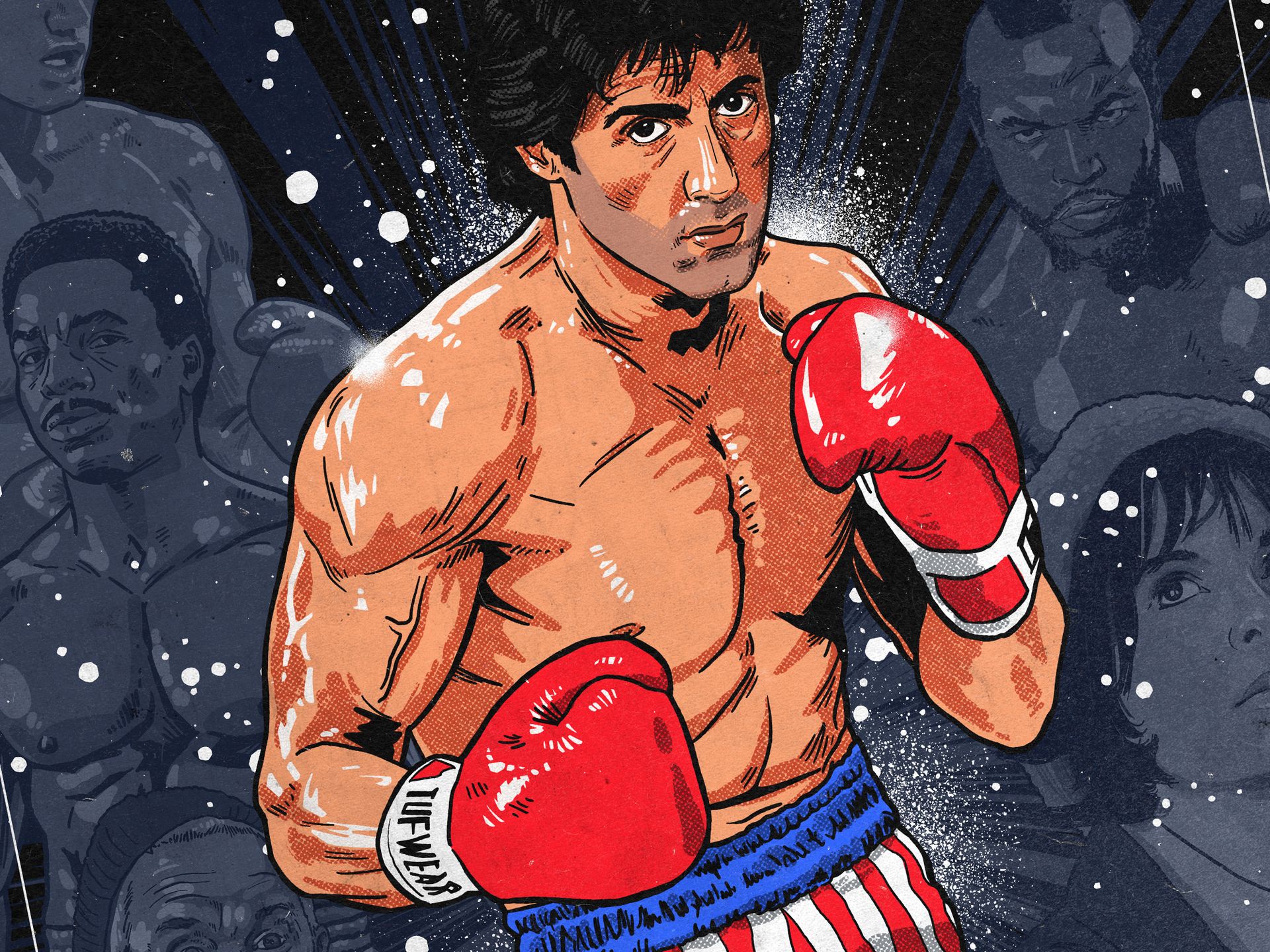 Rocky Poster design by Paul Gates (Pickle)