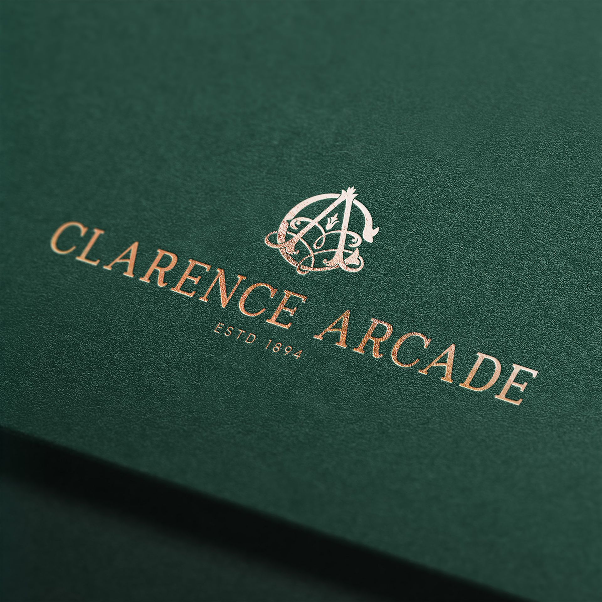 Clarence Arcade Logo Design