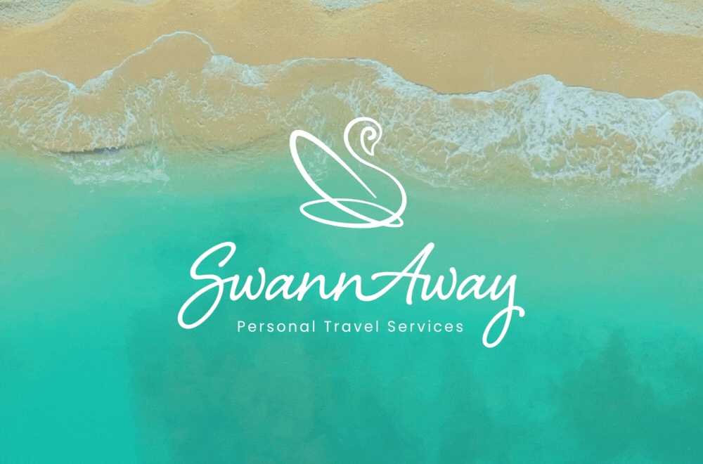 SwannAway Logo, Social Media & Branding design for Glossop based Personal Travel Services