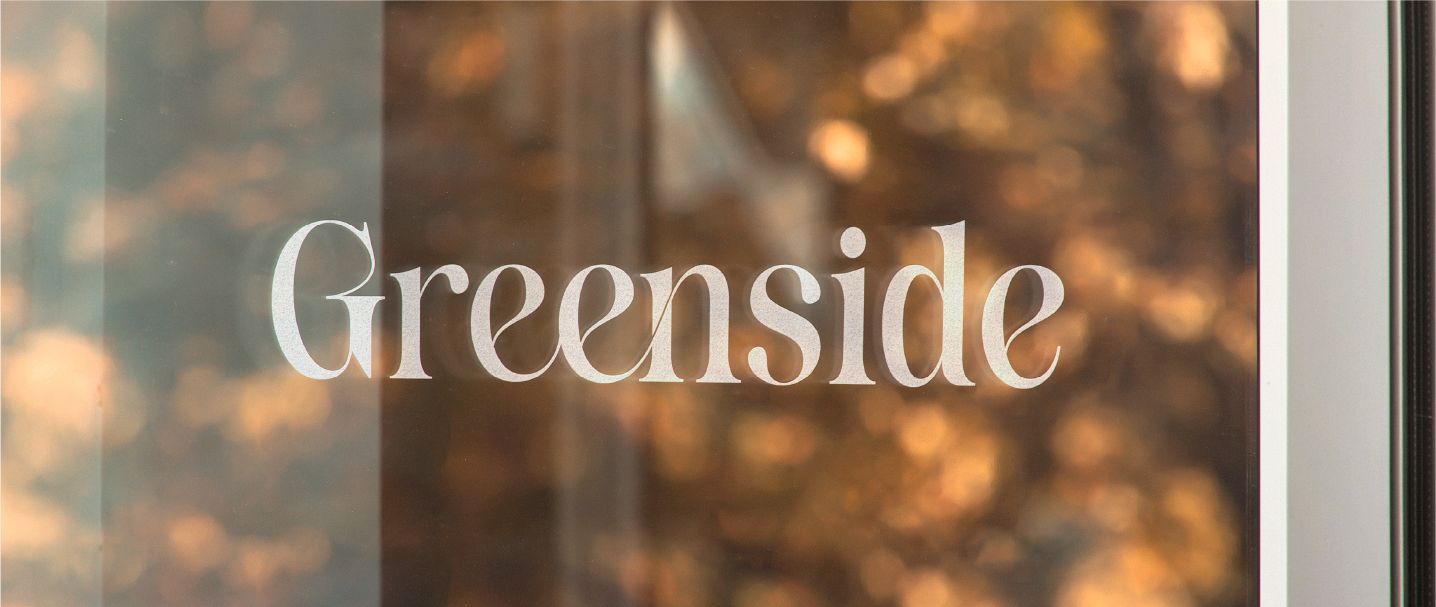 Greenside Logo Design Window Vinyl