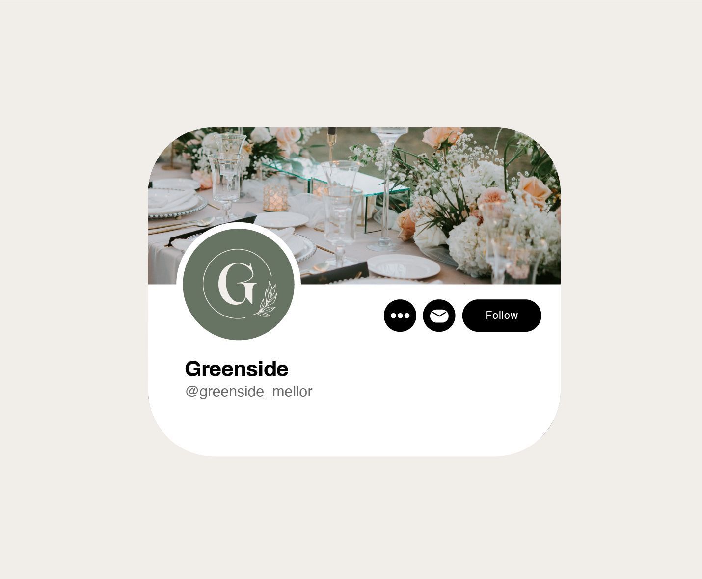 Greenside Social Icon Design