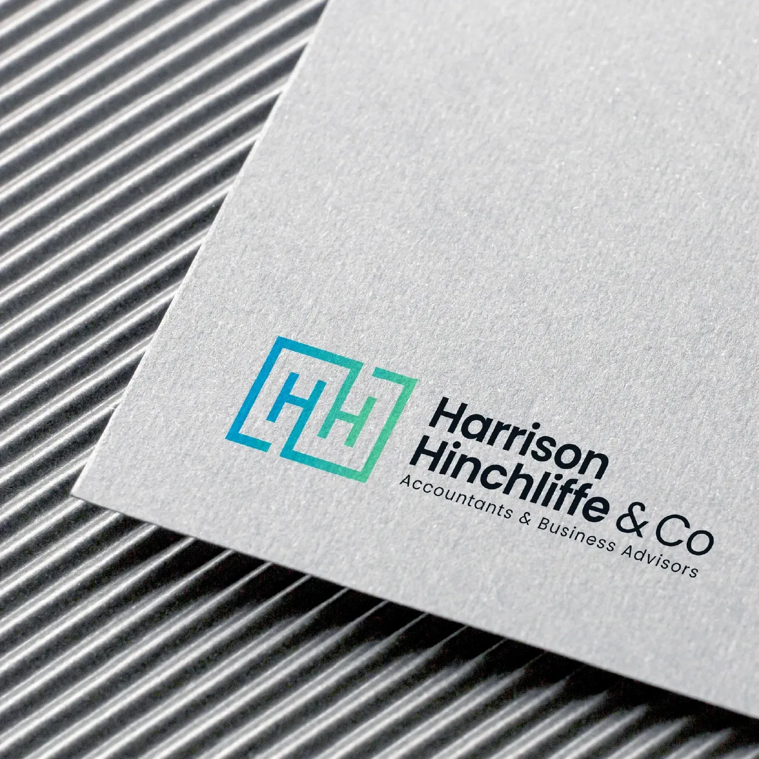 Harrison Hinchliffe & Co. Logo on business stationery by Pickle Design & Illustration
