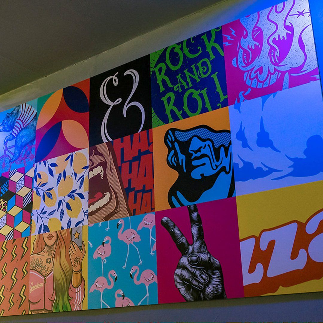 Square West Wall Art