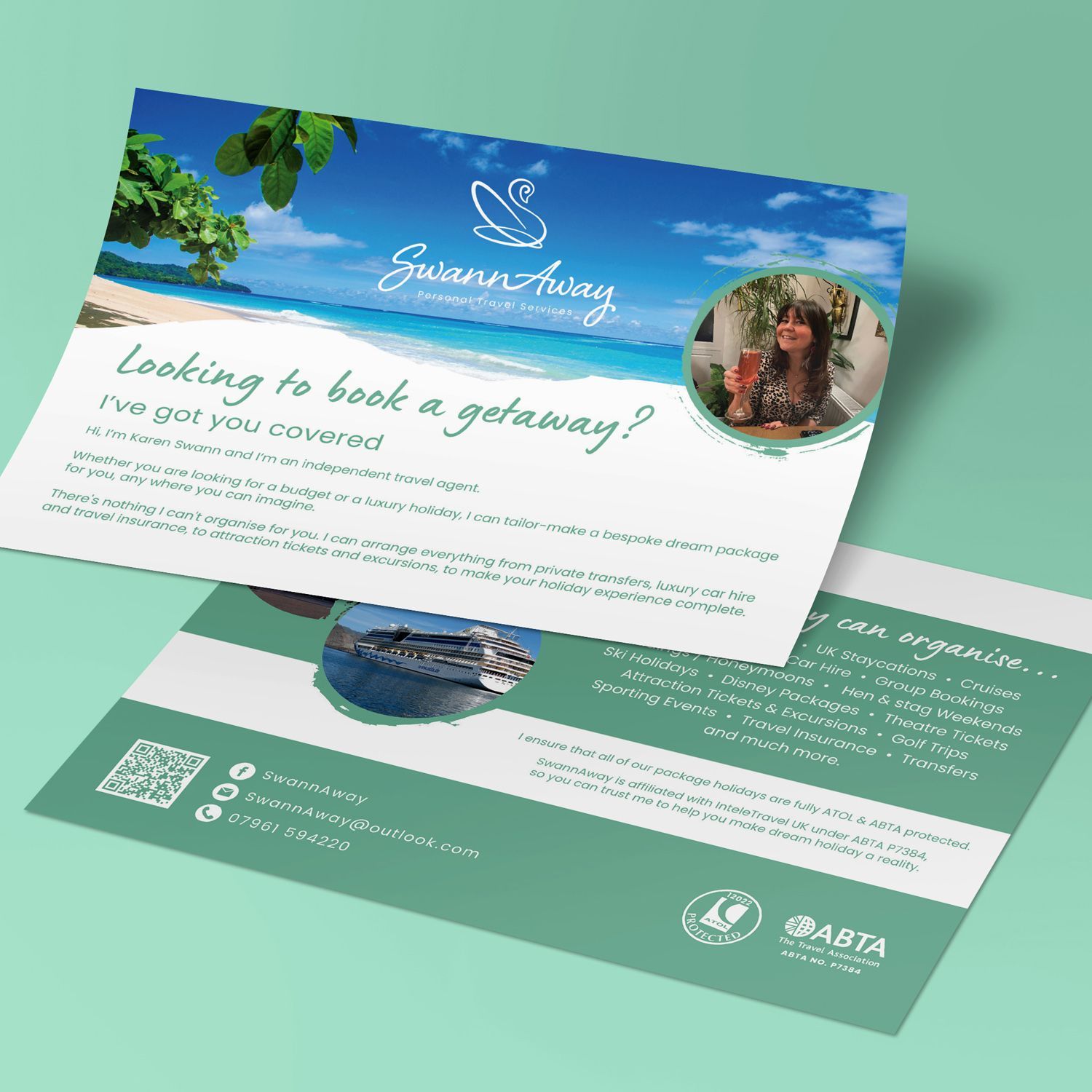 SwannAway Flyer Design