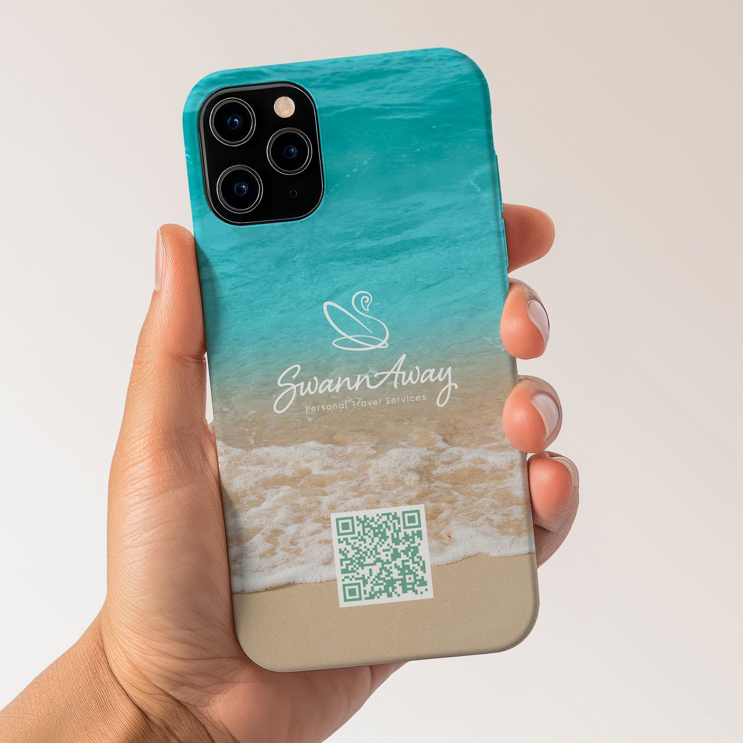 SwannAway Phone Case Design