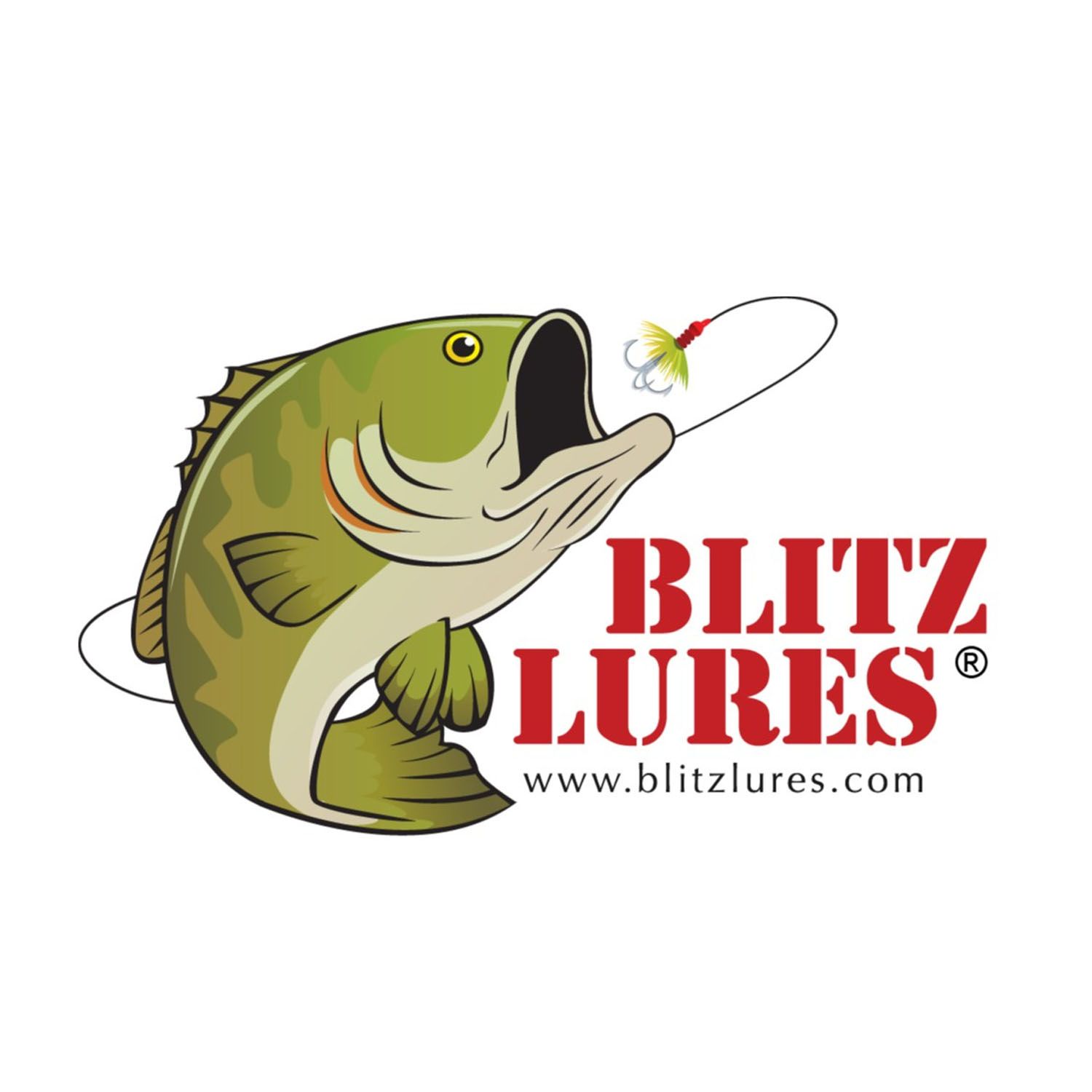 Blitz Lures partner logo used for Amazon River big game fishing tackle
