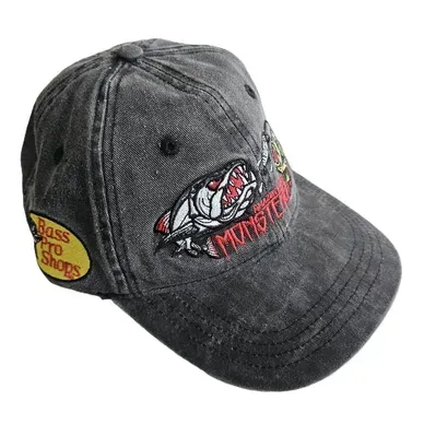 Black Amazon River Monsters branded fishing cap apparel
