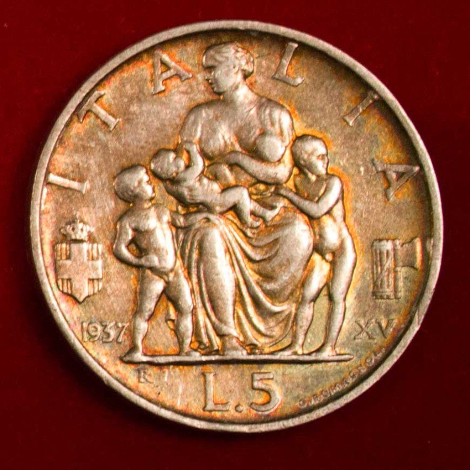 5 lire da collezione