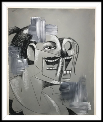 George Condo, Laughing Female, 2010