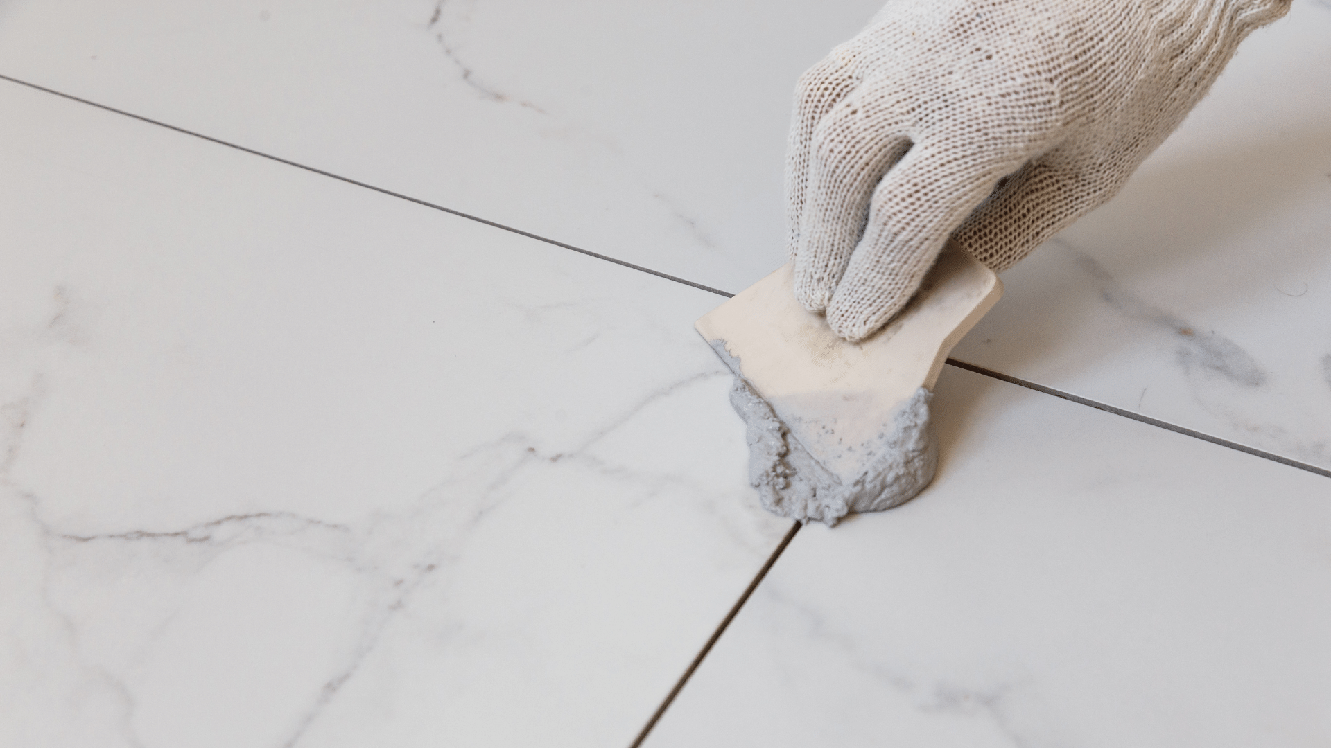 Tile and grout 