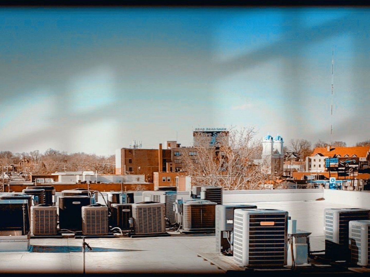 HVAC Units on the Rooftop