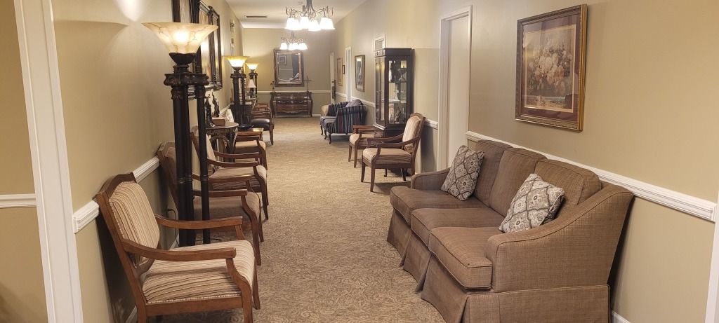Jefferson Memorial Funeral Home Hallway