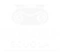 Logotipo blanco con pilar clásico en la parte superior y texto