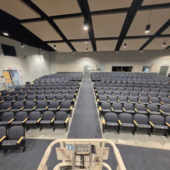 Auditorium light changeout