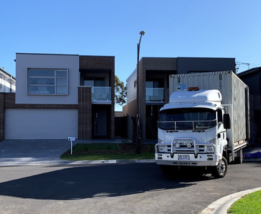 Its About Removals, removals truck moving a home in Wollongong