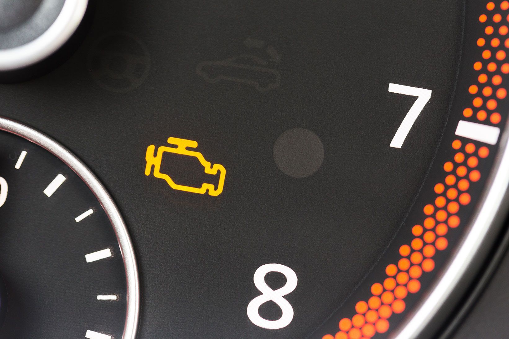 Check engine light warning for drivers near Bridgetown North and Cheviot