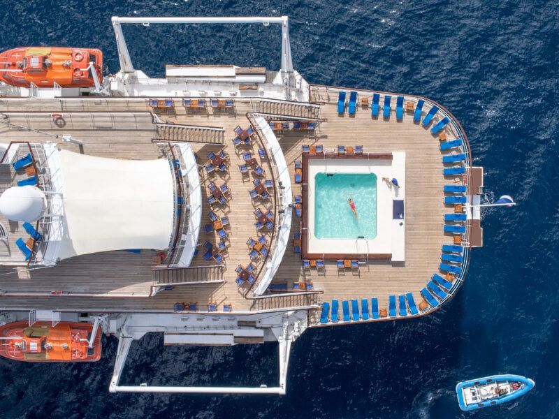 Club Med 2 piscina dall'alto
