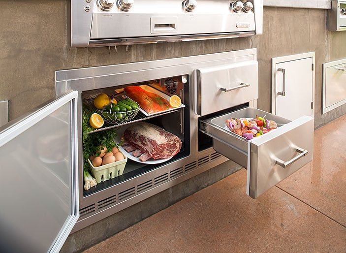 Alfresco Under Grill Refrigerator