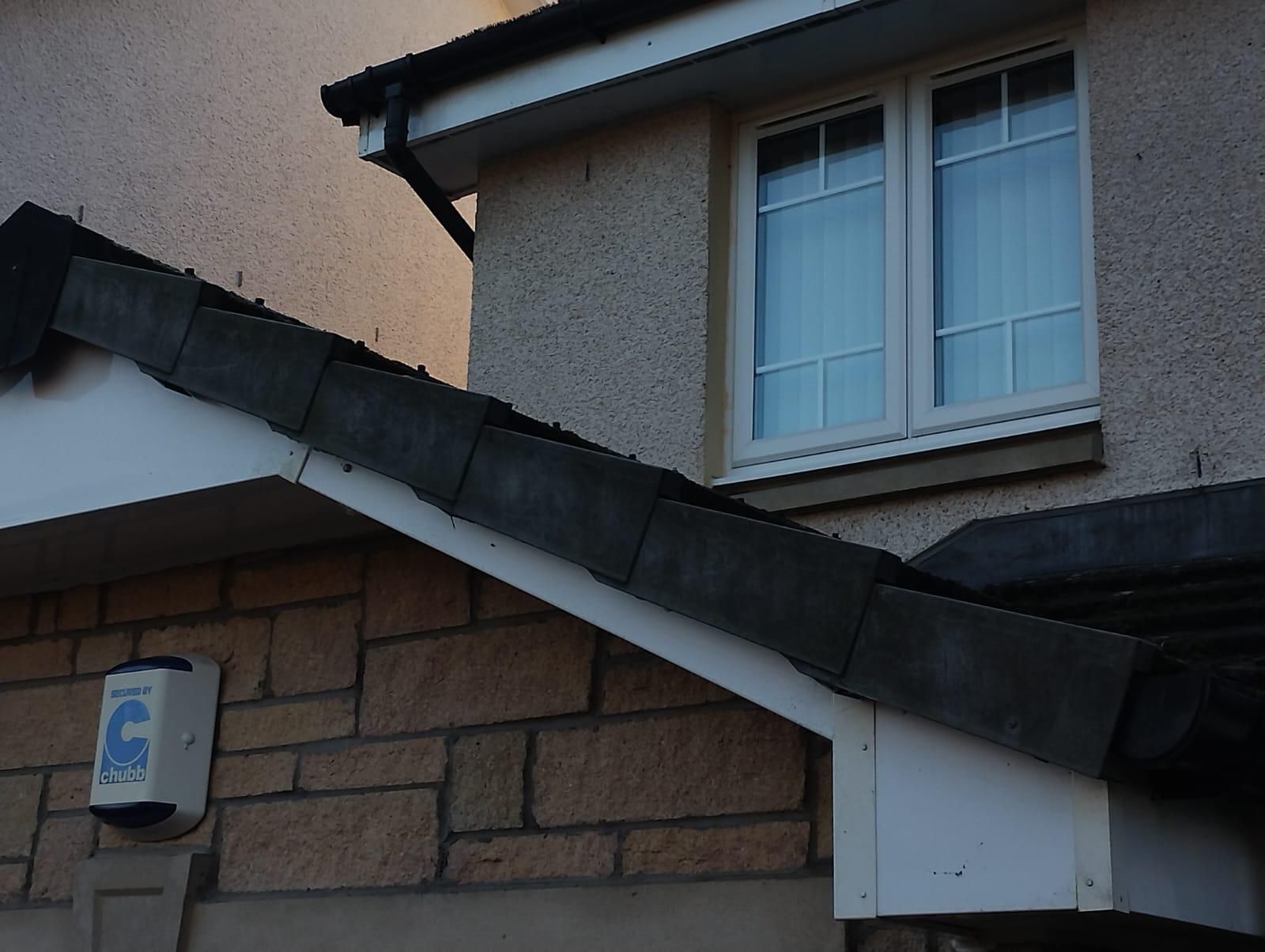 Roofers Birmingham - dry ridge cap replacement