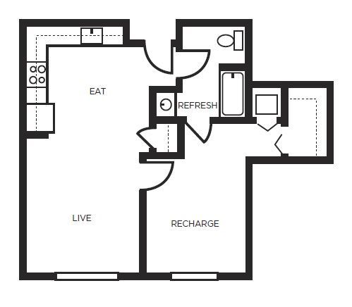 1 Bed | 1 Bath | D