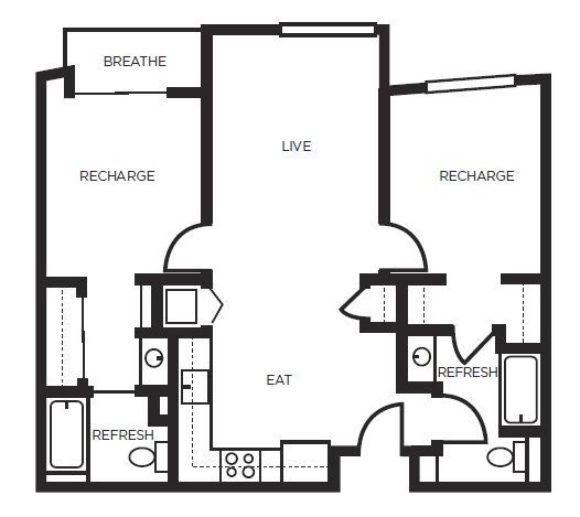 2 Bed | 2 Bath | G