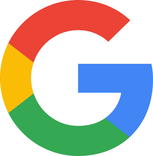 Google logo: a colorful