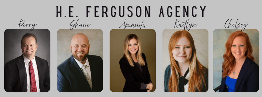 A group of Ferguson Agency team members are smiling.