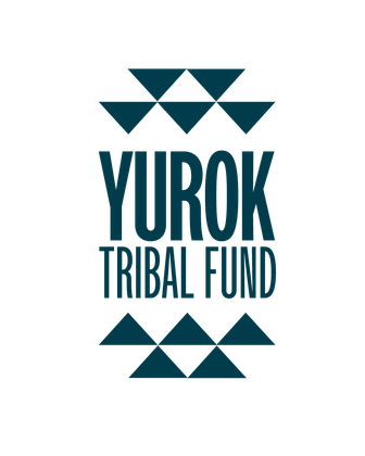 Yurok Tribal Fund White Logo