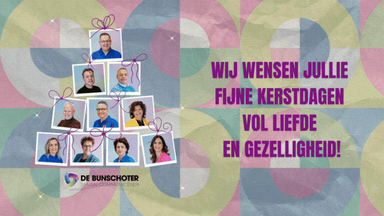 Fijne feestdagen namens de Bunschoter