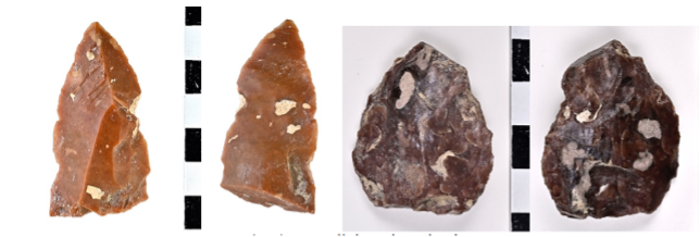 popup Pyrgos patinated Levallois points
