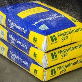 Ruwe bouwmaterialen cement